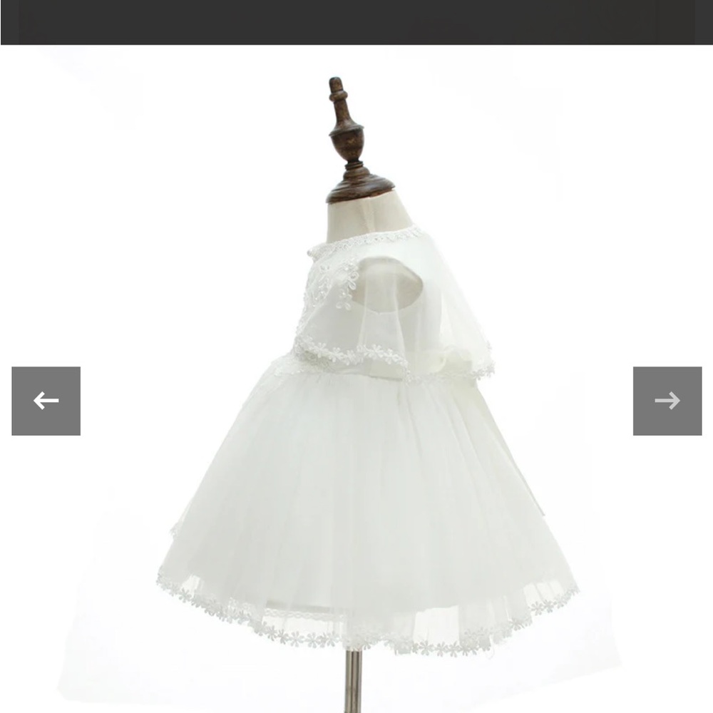 Toddler Baptism Dress - Picture 5 of 8